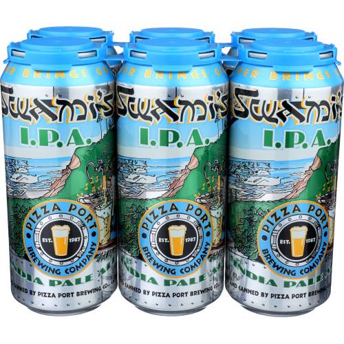 Pizza Port Brewing Co Swamis IPA 6 Pack Cans