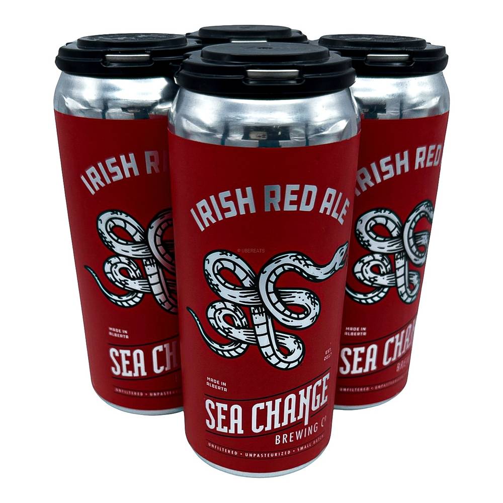 Sea Change Brewing Co. Irish Red Beer Delivery Near Me Order Online