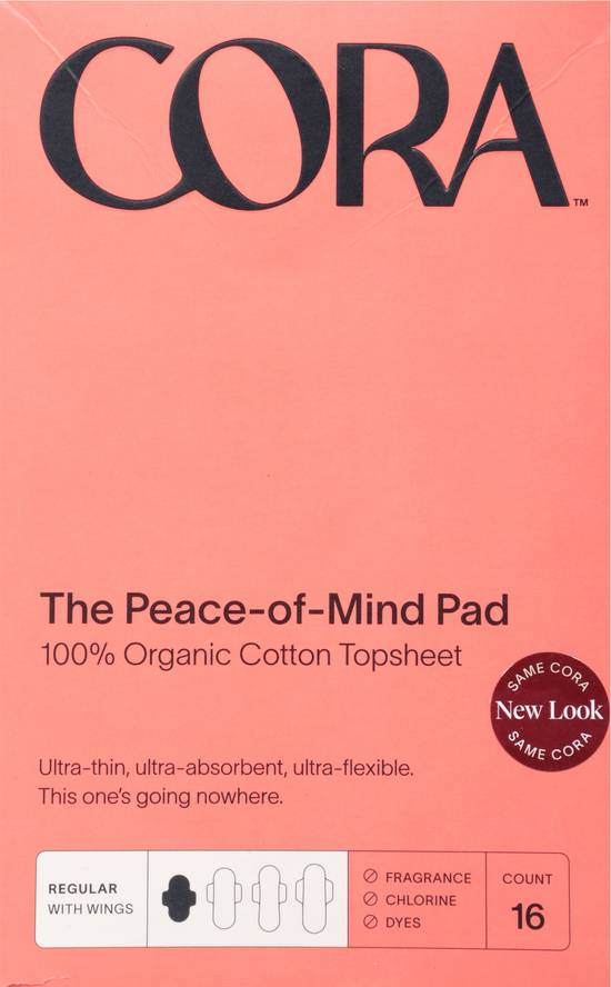 Cora Moderate Ultra Thin Regular Pads