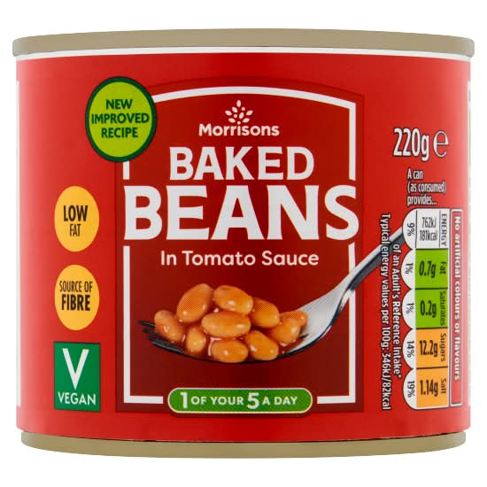 Morrisons Baked Beans in Tomato Sauce (220g)