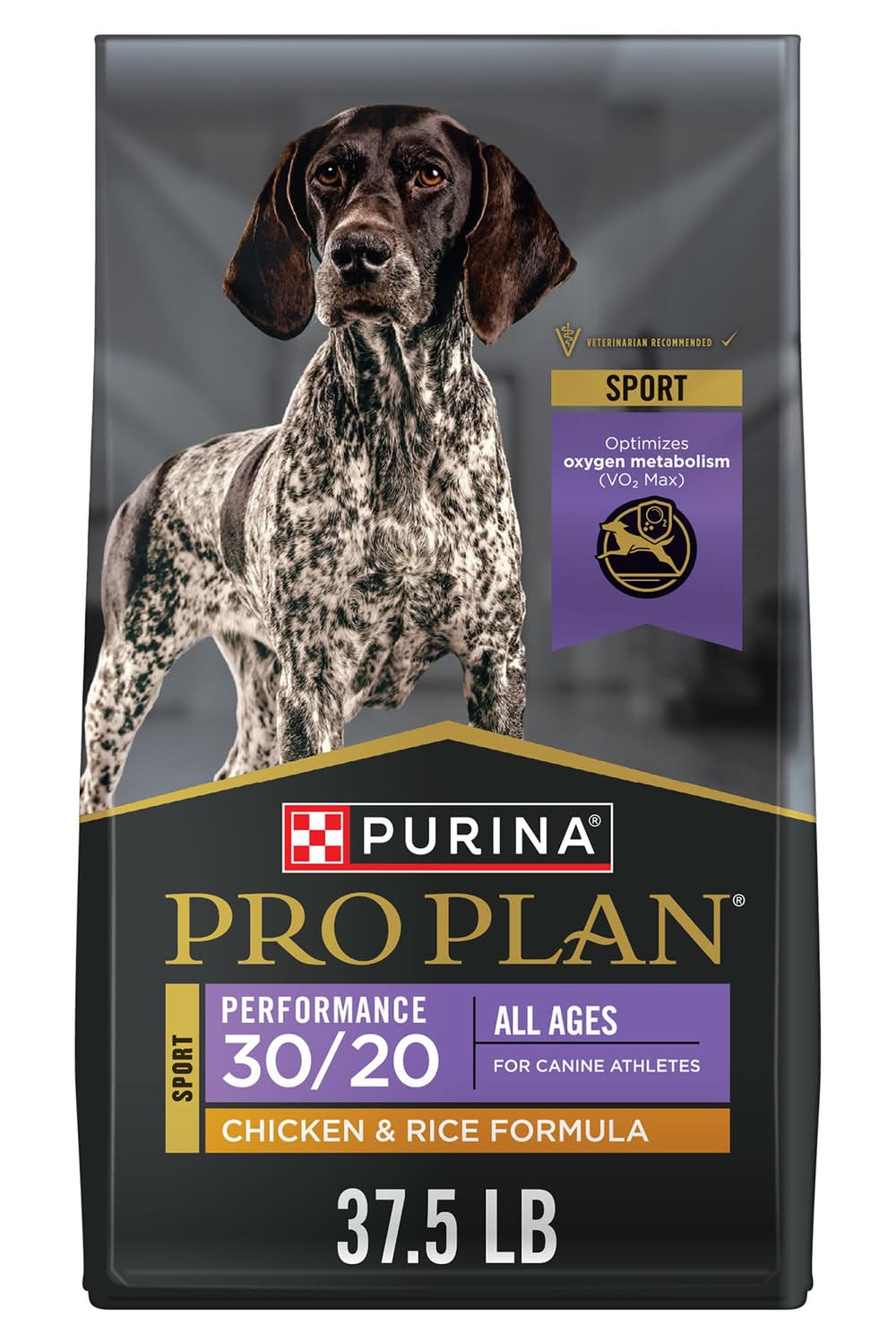 Purina Pro Plan Sport Performance 30/20 Chicken and Rice Formula High Protein Dry Dog Food (Flavor: Chicken, Size: 37.5 Lb)