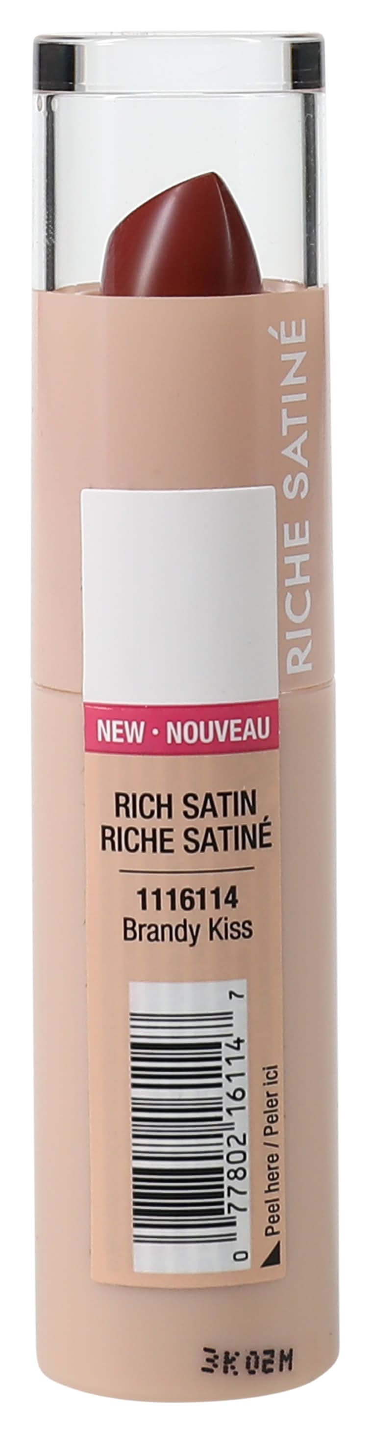 Wet N Wild® Rich Satin Lipstick - Brandy Kiss Brandy Kiss