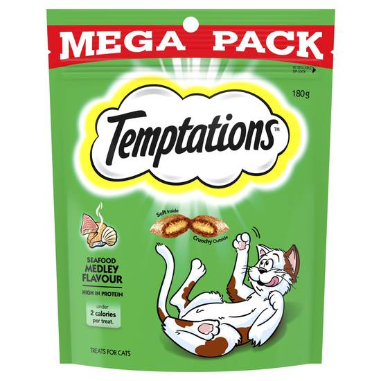 Temptations Cat Treats Seafood Medley 180g