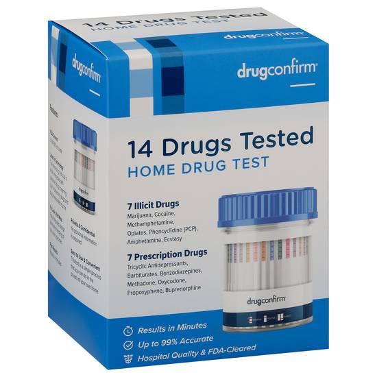 Drugconfirm 14 Drugs Home Drug Test