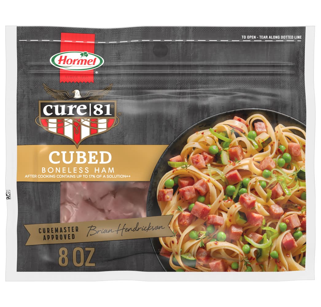 Hormel Cure 81 Cubed Boneless Ham (8 oz)