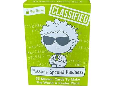 Open the Joy Mission: Spread Kindness Activity Cards, Assorted Colors (210165PCT)