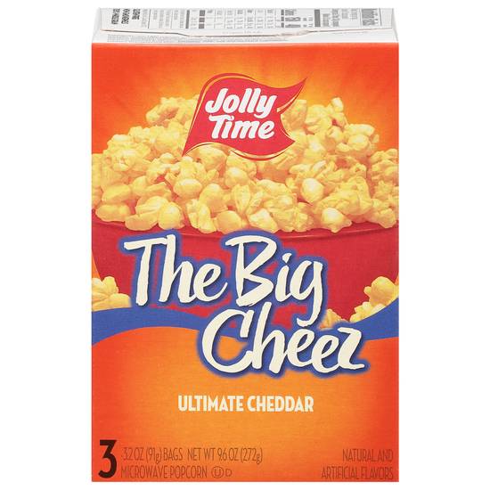 Jolly Time the Big Cheez Ultimate Cheddar Microwave Popcorn (3 ct)