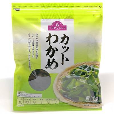トップバリュ カットわかめ (50g)