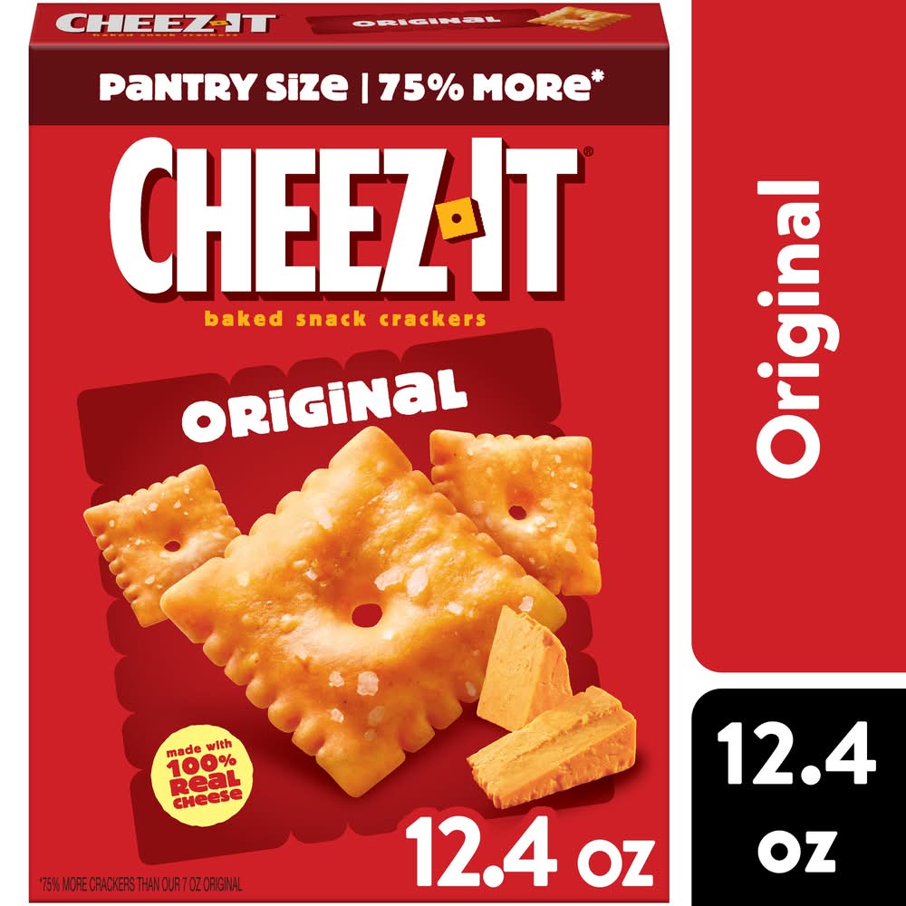 Cheez-It Original Baked Snack Crackers Pantry Size (12.4 oz)