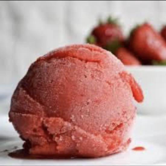 Strawberry Sorbet