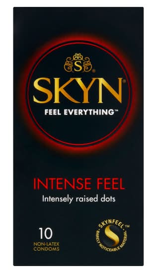 Skyn Intense Feel & Intensely Raised Dots Non Latex Condoms (10 pack)