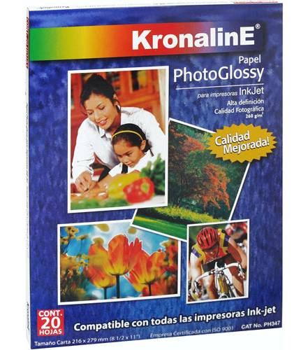 Kronaline · Papel photo glossy kronaline (353,8 g)
