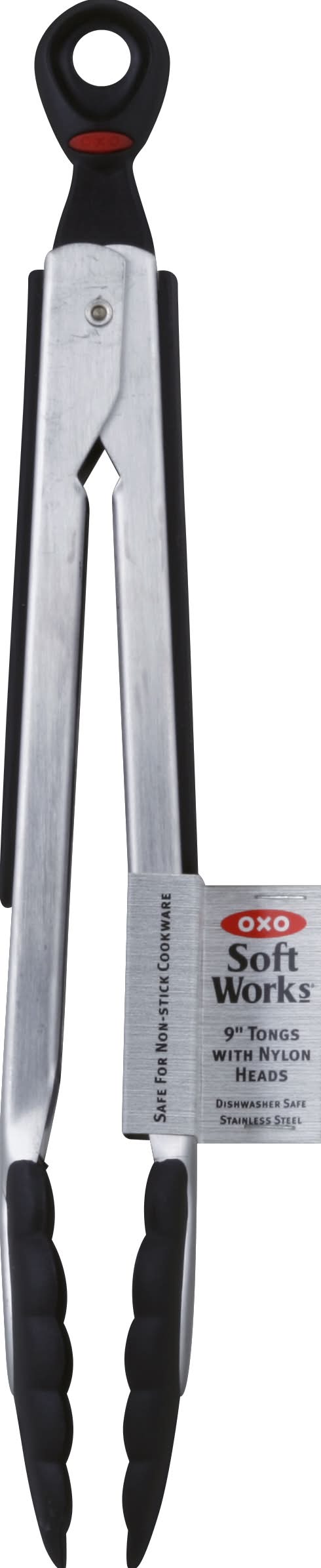 OXO 9" Tongs With Nylon Heads