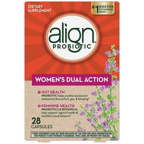 Align Women's Dual Action Probiotic - 28.0 ea