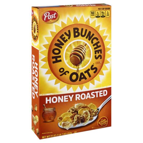 Honey Bunches Of Oats Honey Roasted Cereal