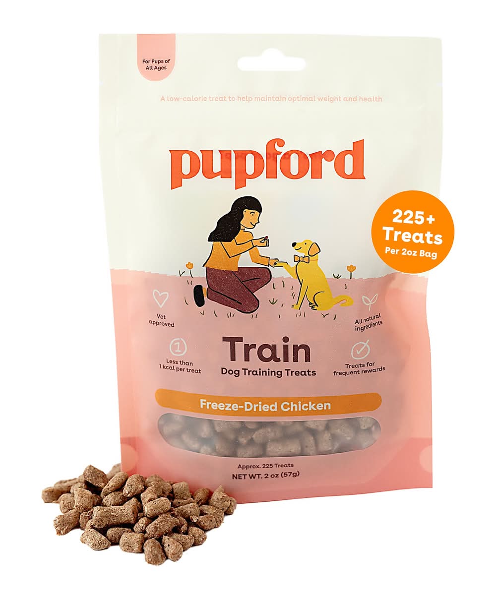 Pupford Freeze-Dried Dog Training Treats - Chicken (Flavor: Chicken, Size: 2 Oz)