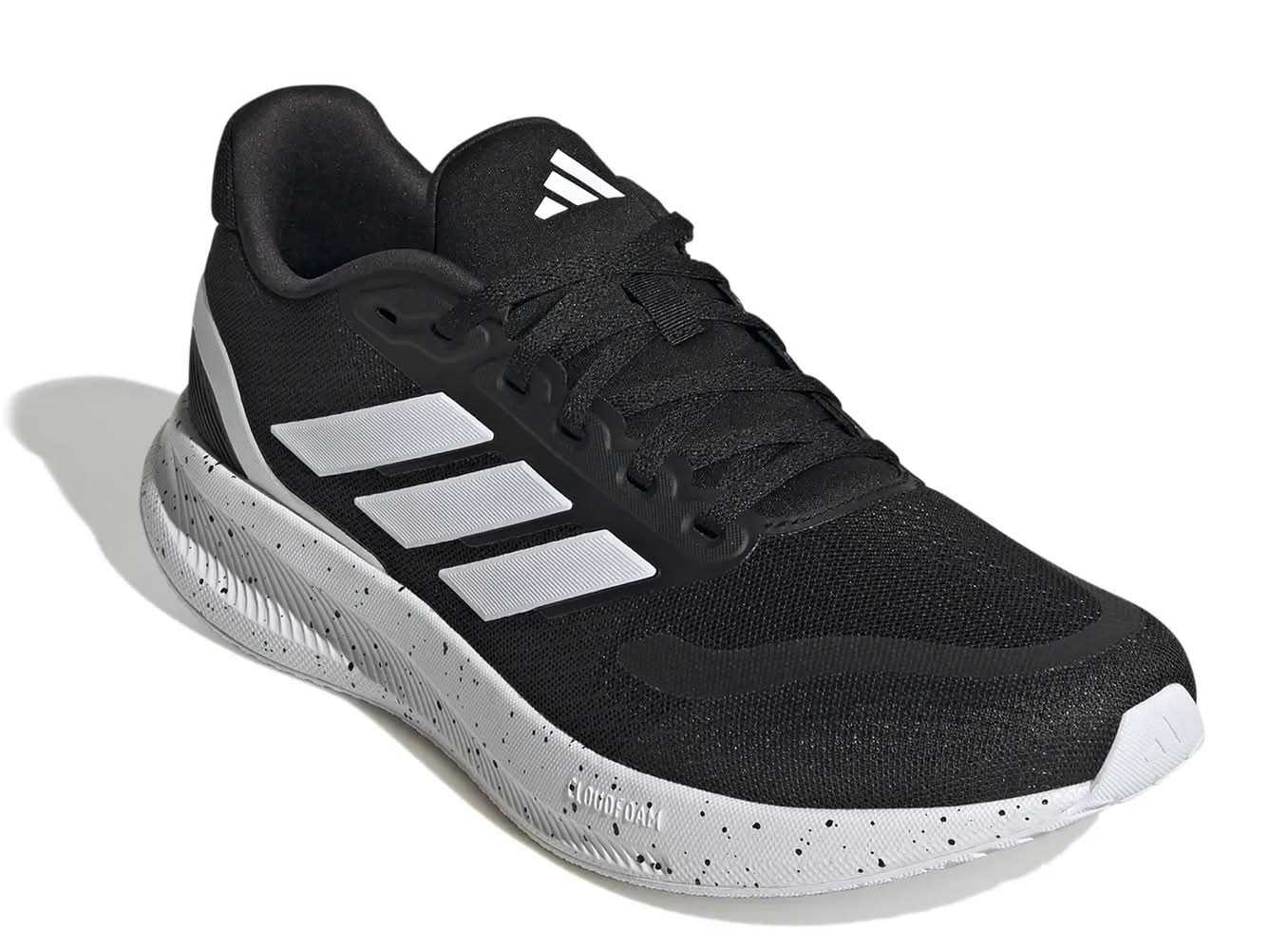 Adidas Runfalcon 5.0 Running Shoe - Men's (Black/Speckled White Medium - 8)