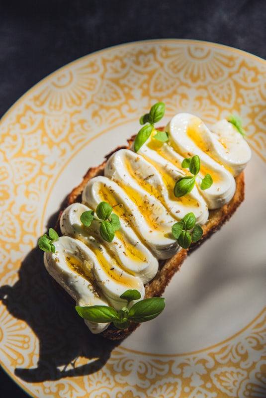 Whipped Ricotta Crostini
