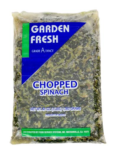 Garden Fresh Chopped Spinach (48 OZ)