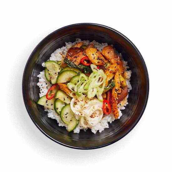 79. chicken gochujang rice bowl