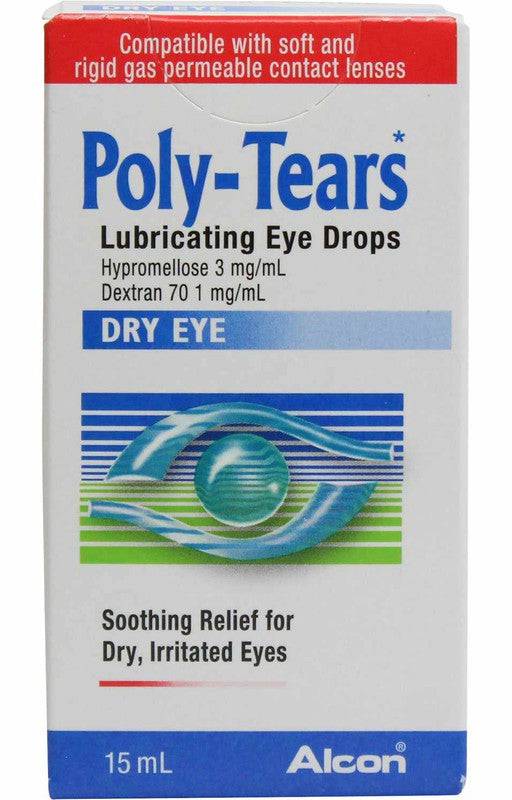 Poly Tears Opthalmic Solution 15ml