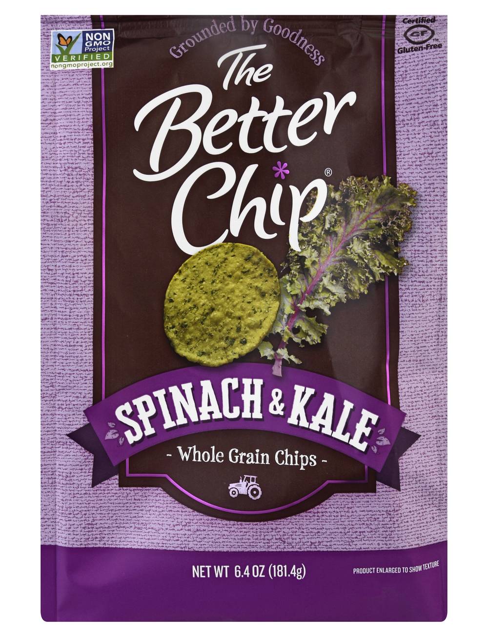 The Better Chip Gluten Free Spinach & Kale Whole Grain Chips (6.4 oz)