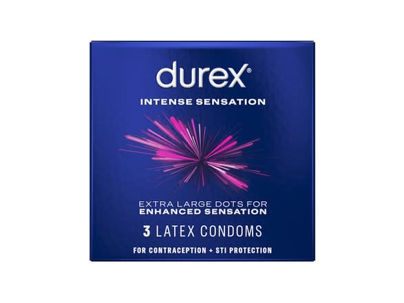 Durex Intense Sensation Condom 3pk