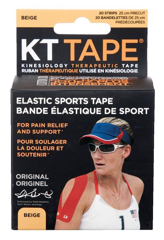 Kt Tape Elastic Sports Tape Beige (20 units)