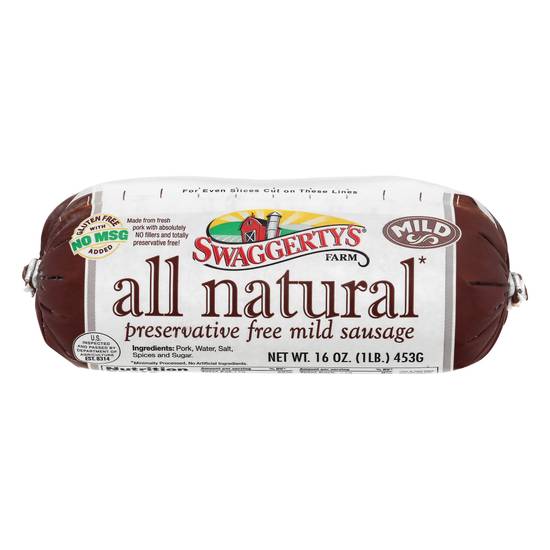 Swaggerty's Farm All Natural Mild Sausage