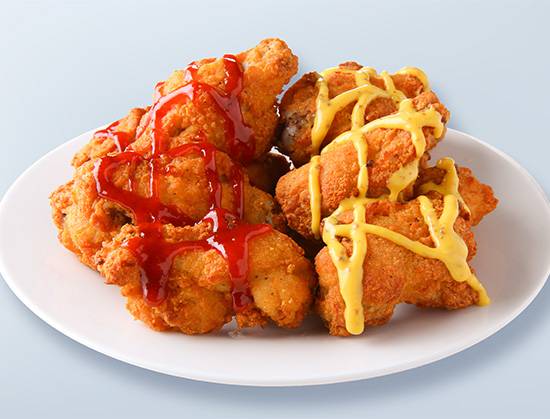 うま辛味チキン12ピース(ヤンニョム／ハニーマスタード) Spicy Chicken - 12 Pieces (Yangnyeom/Honey Mustard Sauce)