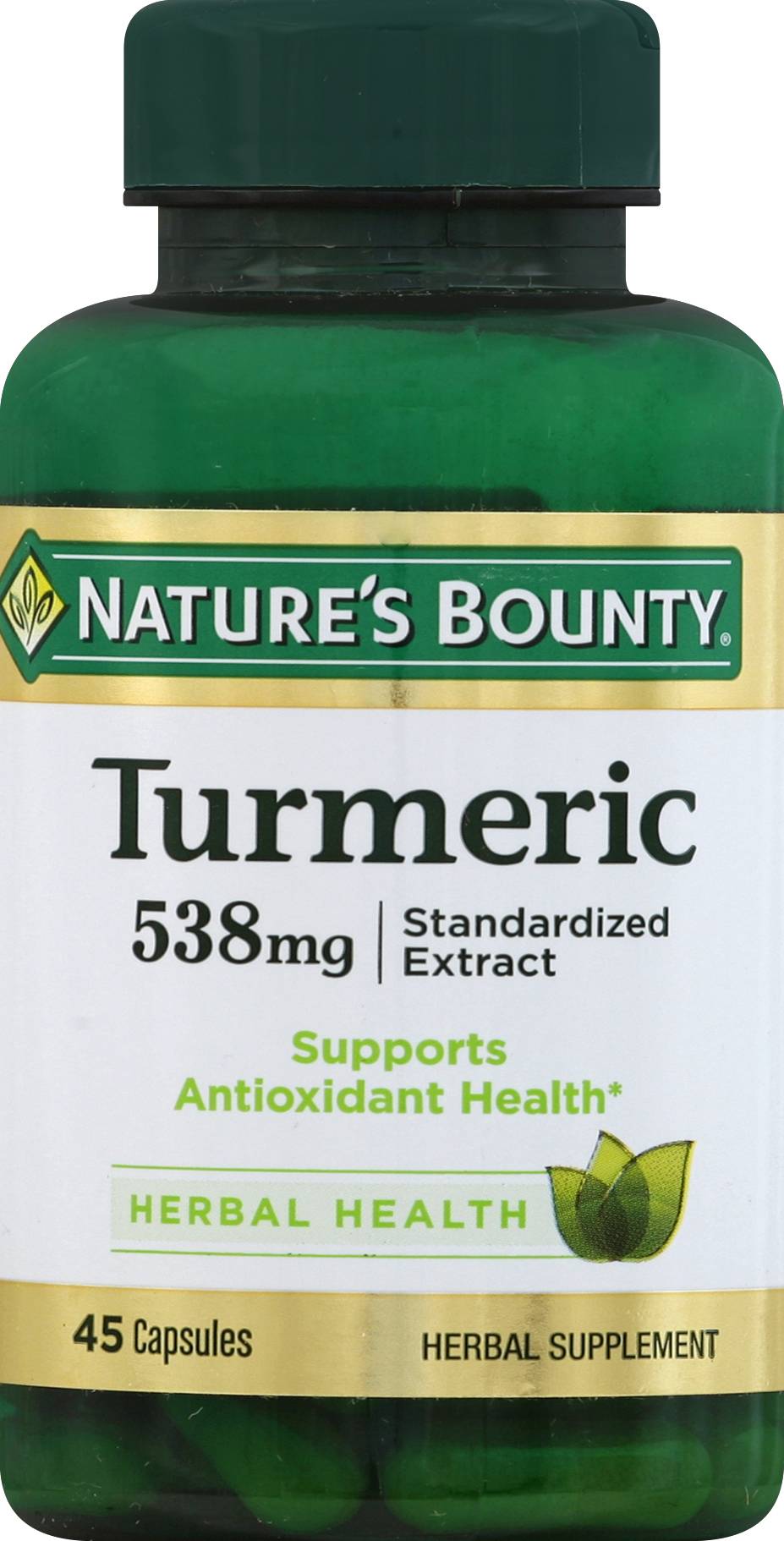 Nature's Bounty Turmeric 538 mg Capsules (3.2 oz)