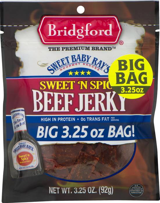 Bridgford Sweet Baby Ray's Beef Jerky (sweet 'n spicy)