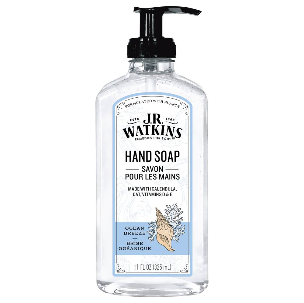 J.R. Watkins Hand Soap Gel Ocean Breeze (11 fl oz)