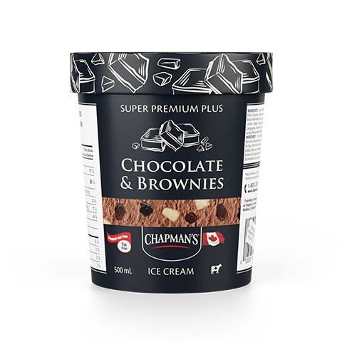 Chapman's Chocolate & Brownie 500ml