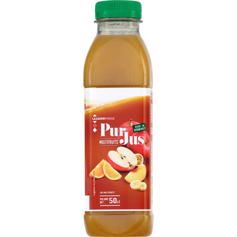 Leader Price - Pur jus multifruits (500ml)