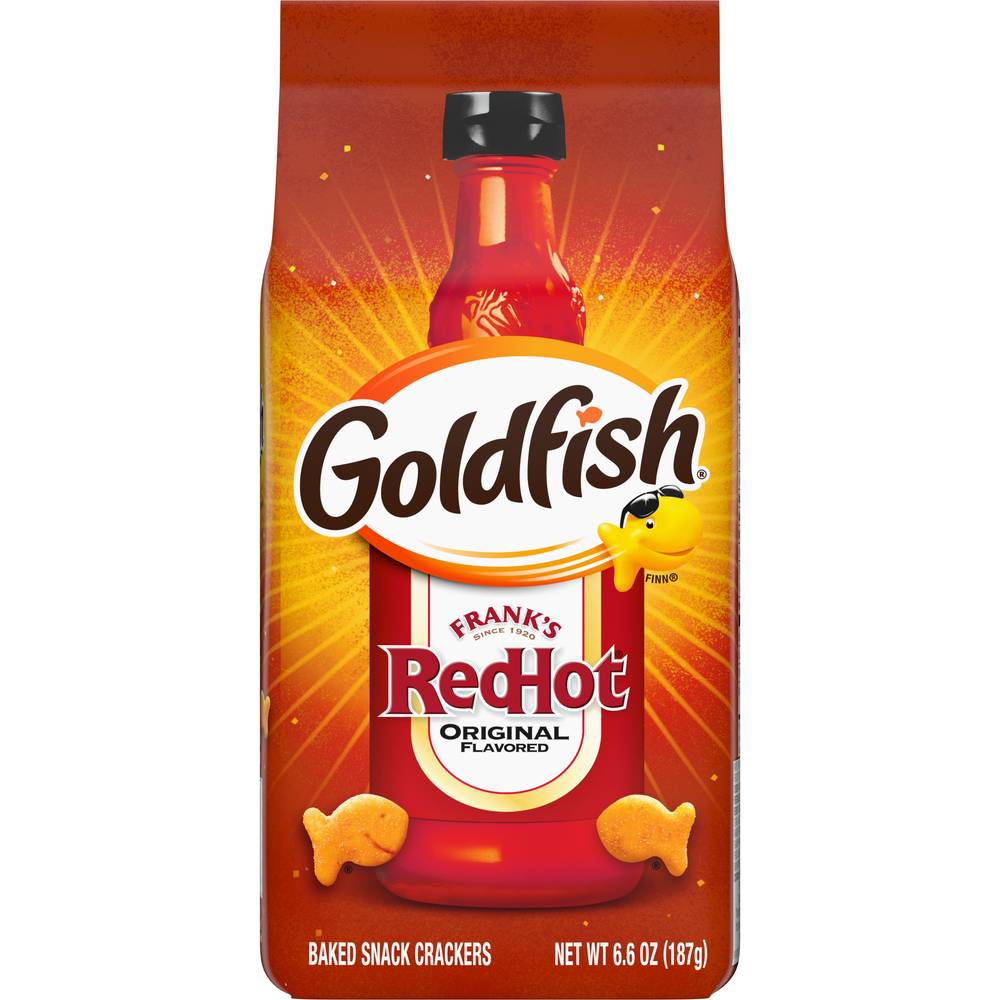 Goldfish Frank's Red Hot Baked Snack Crackers