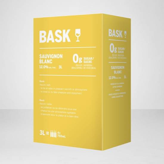 BASK Sauvignon Blanc 3L (12.0% ABV)