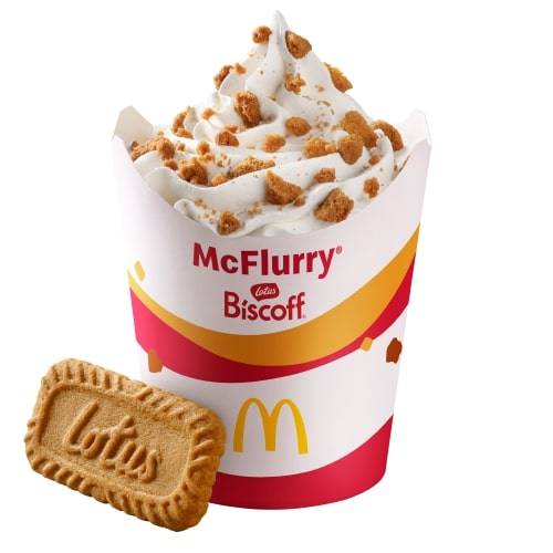 McFlurry Lotus Bíscoff