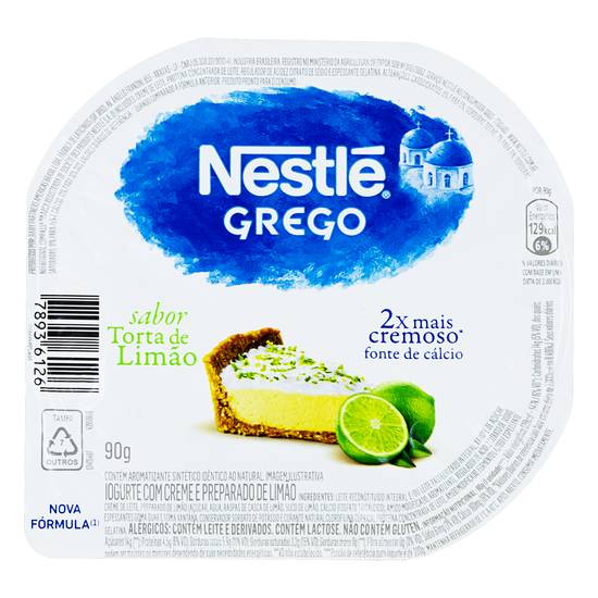 Nestlé iogurte grego torta de limão (90g)