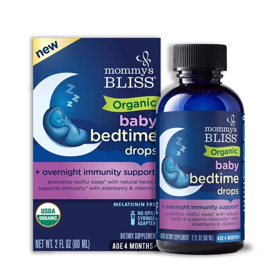 Baby Bedtime Drops + Overnight Immunity Support