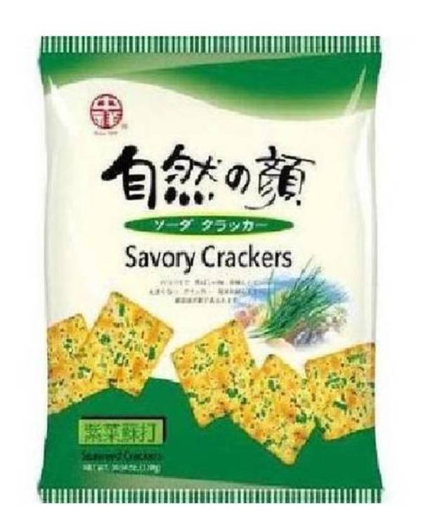 自然の顏-紫菜鮮蔥蘇打餅#890967