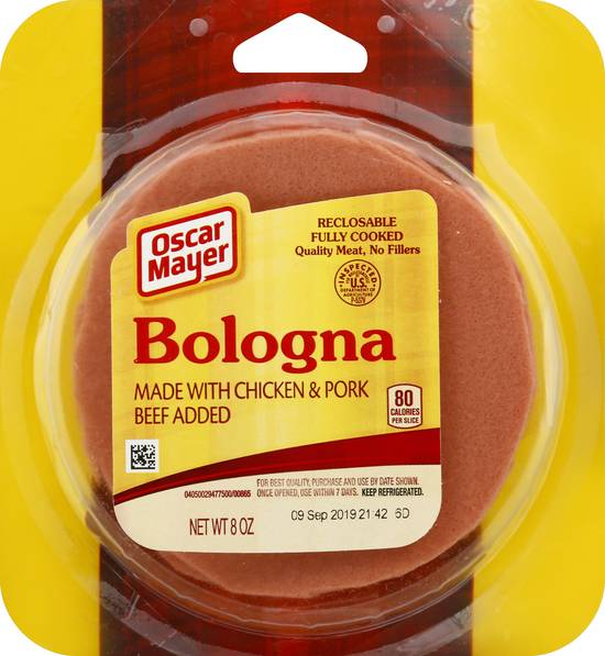 Oscar Mayer Bologna Sliced Lunch Meat