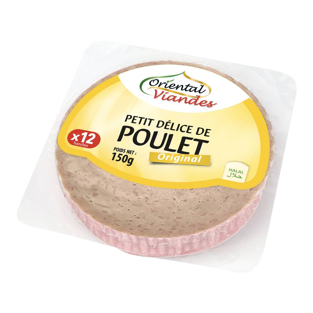 Oriental Viandes - Petit délice de poulet halal (150g)