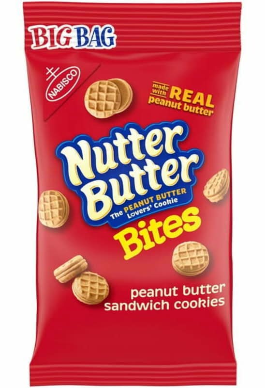 Nutter Butter Bites Peanut Butter Sandwich Cookies 3oz
