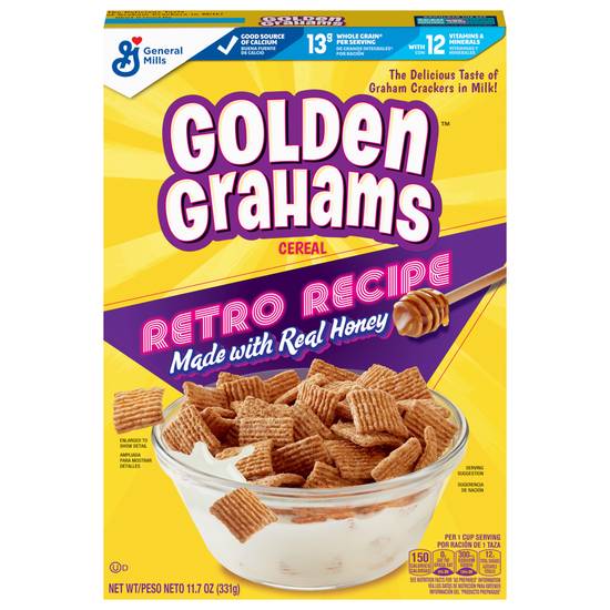 Golden Grahams Retro Recipe Real Honey Cereal