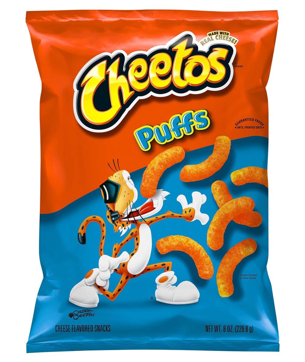 Cheetos Puffs Snacks, Cheese (8 oz)