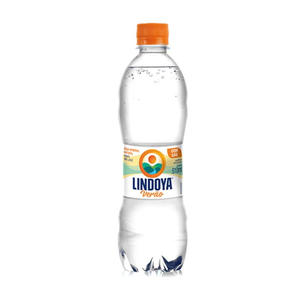 Lindoya água mineral com gás (510 ml)
