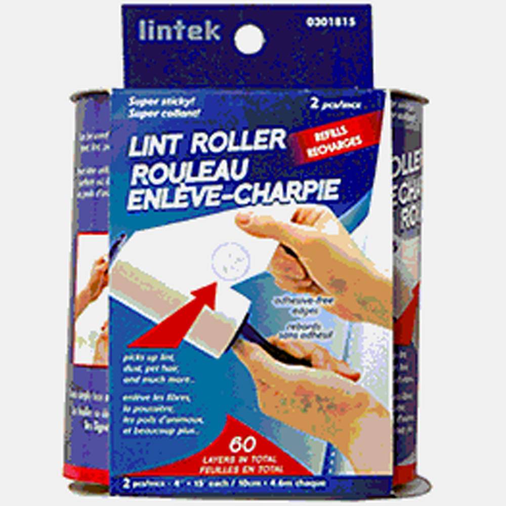 Lint Roller Refills, 2 Pack