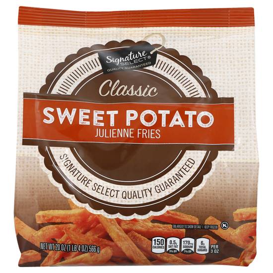 Signature Select Classic Sweet Potato Julienne Fries (20 oz)