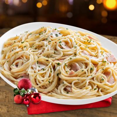 Spaghetti a la Crema con Jamón (360g)